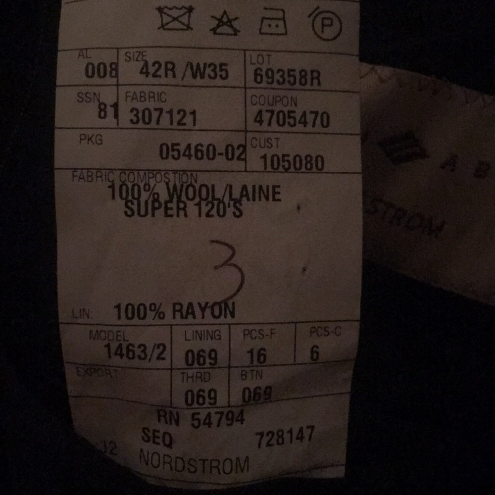 Joseph Abbound suit - Picture 5 of 5